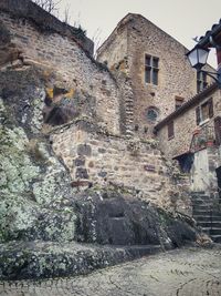 View of old building in city