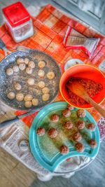 Close-up of food in bowl