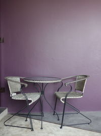 Chairs and table