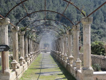 Corridor of temple