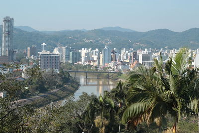 View of cityscape against sky