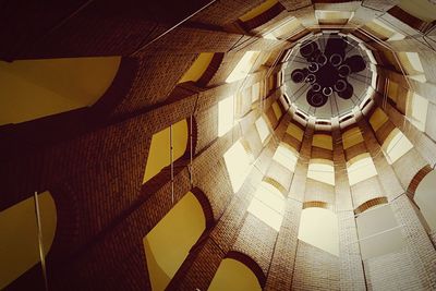 Low angle view of ceiling