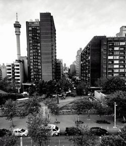 City buildings against sky