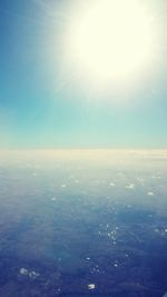 Aerial view of landscape against sky