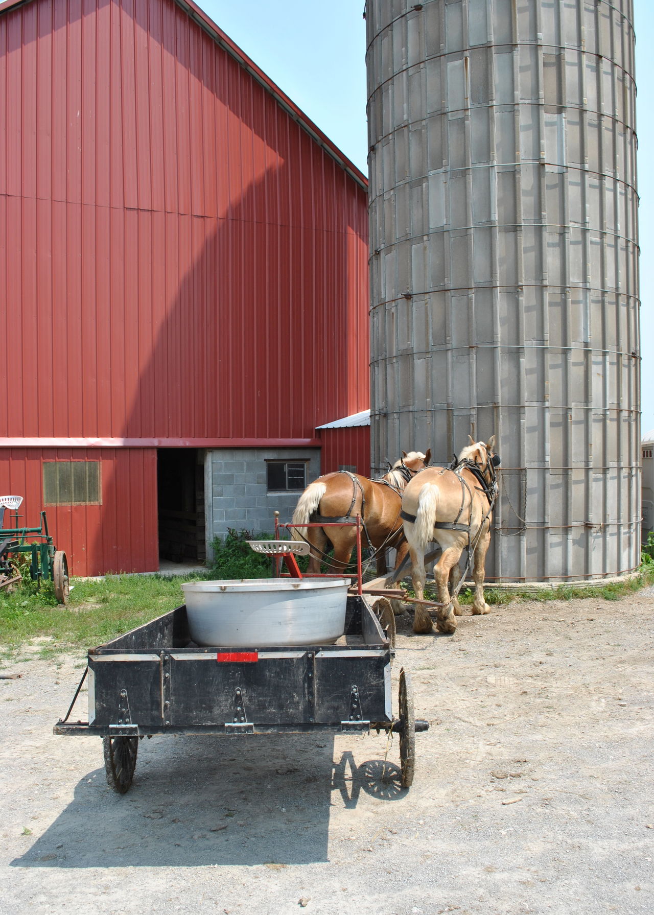 Amish wagon