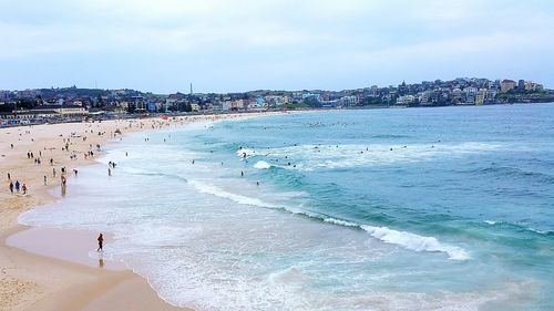 View of beach against sky