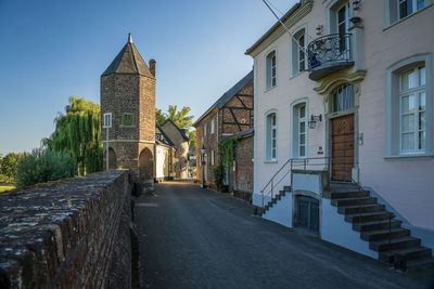 Buildings in historic german city