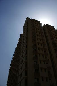 Low angle view of modern building