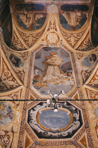 Architectural detail of a temple