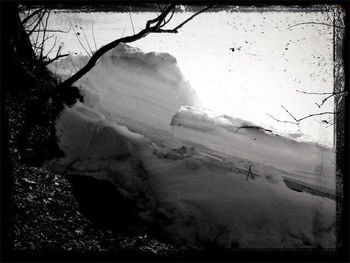 Snow covered landscape