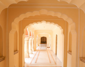 Corridor of building