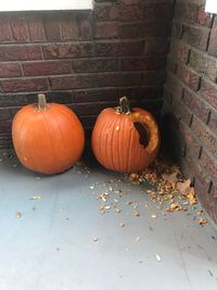 View of pumpkins