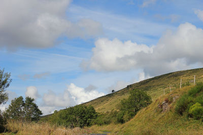 Panoramic view of landscape against sky