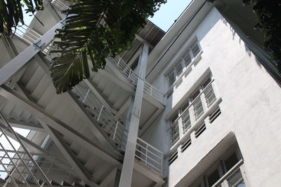Low angle view of building against sky