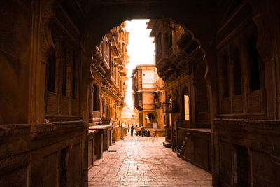 View of historical building