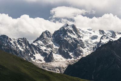 Mountain ridge, landscape in tibet china.