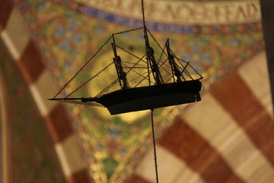 Low angle view of butterfly