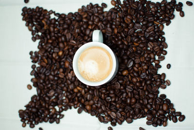 Close-up of coffee beans