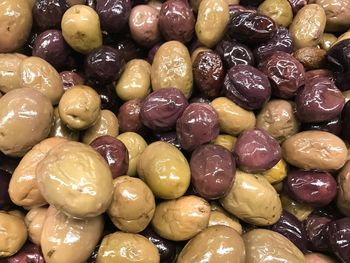 Full frame shot of candies in market