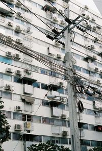 Low angle view of buildings against sky