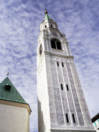 Low angle view of building against sky