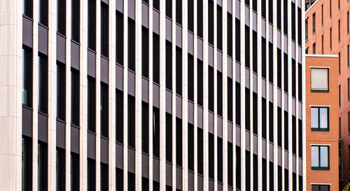 Full frame shot of modern building