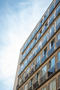 Low angle view of building against sky