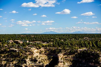 The national park stations slightly beyond the famous grand canyons - arizona, usa