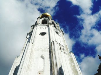 Low angle view of building against sky