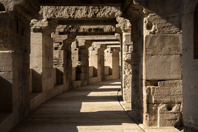 Corridor of arles amphitheatre