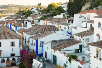 Houses in town