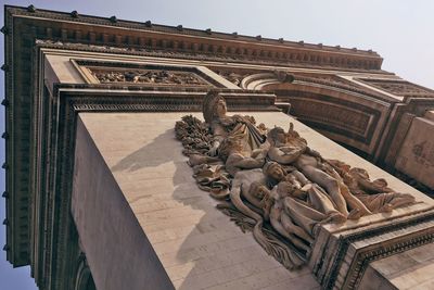 Low angle view of built structure