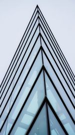 Low angle view of building against clear sky