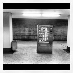 Empty benches in the dark