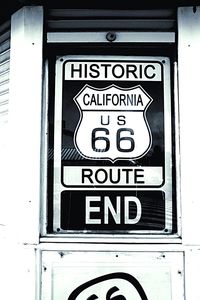 Close-up of sign board