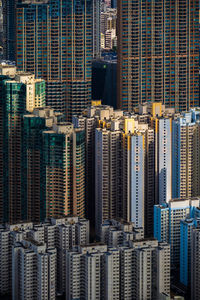 Buildings in city