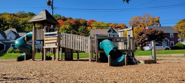 Built structures on field