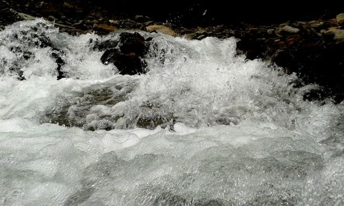 Woman in water