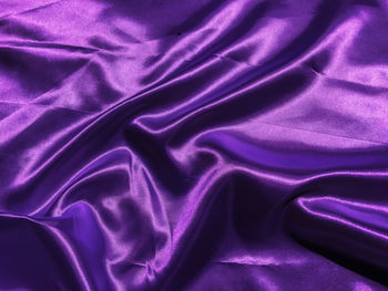 Full frame shot of purple fabric