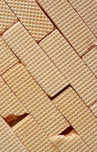 Full frame shot of roof and building