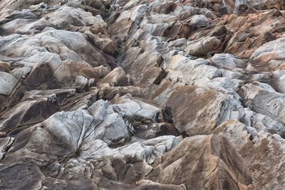 Full frame of rock formation