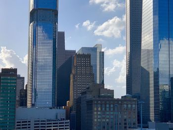 Skyscrapers in city