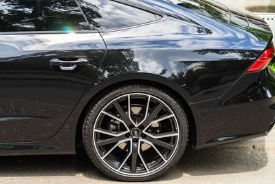 View of car parked on road