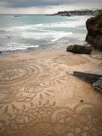 Scenic view of beach