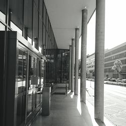 Corridor of building