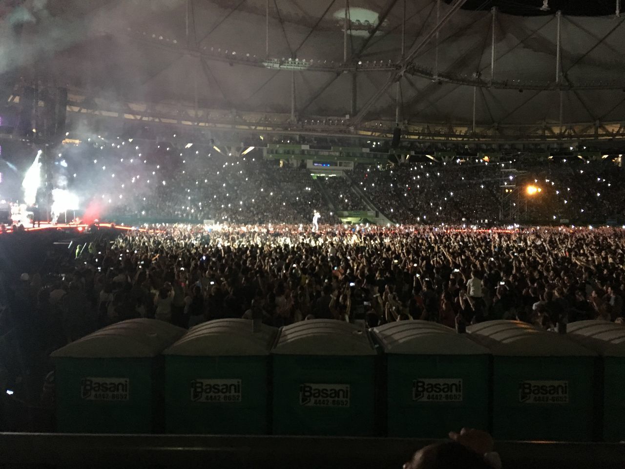 CROWD AT ILLUMINATED MUSIC CONCERT