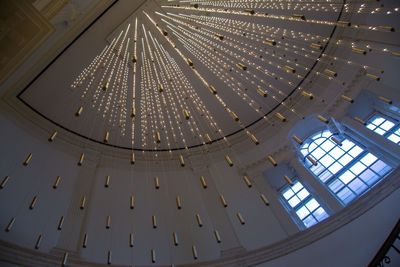 Low angle view of modern building