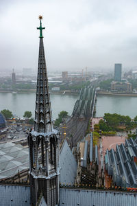 View from cologne cathedral