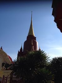 Low angle view of church