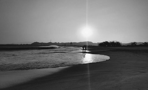 Sunset at the beach